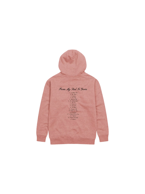 "From my soul to yours" Pink Hoodie